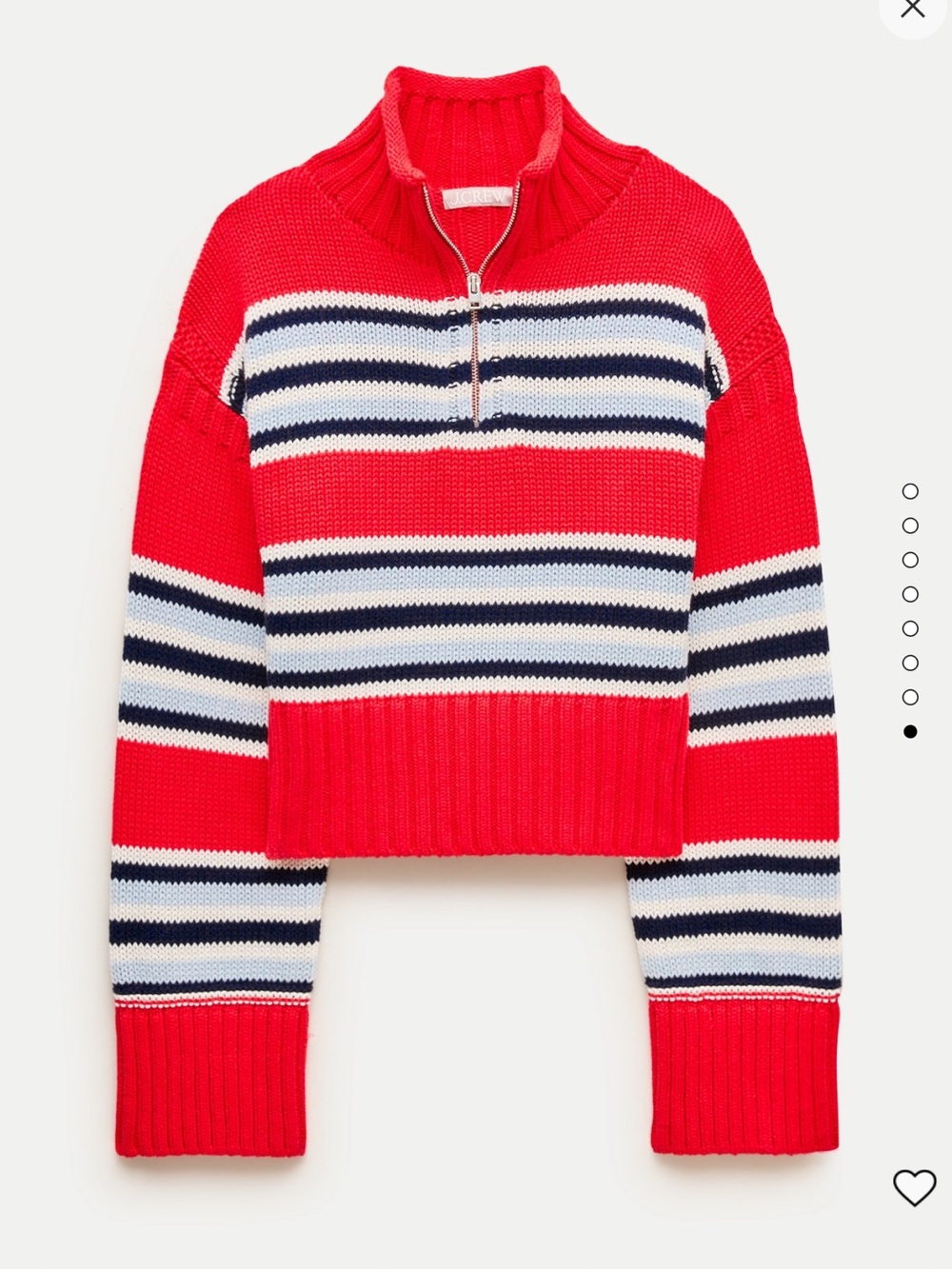 J. Crew tiny rollneck